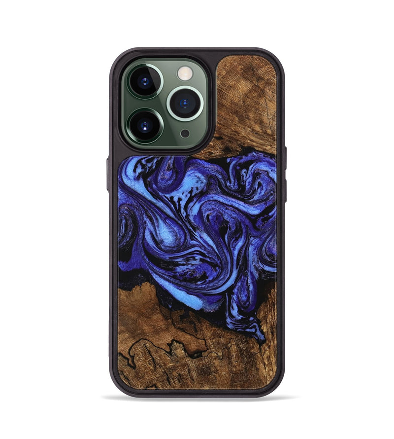 iPhone 13 Pro Wood Phone Case - Anton (Purple, 746367)