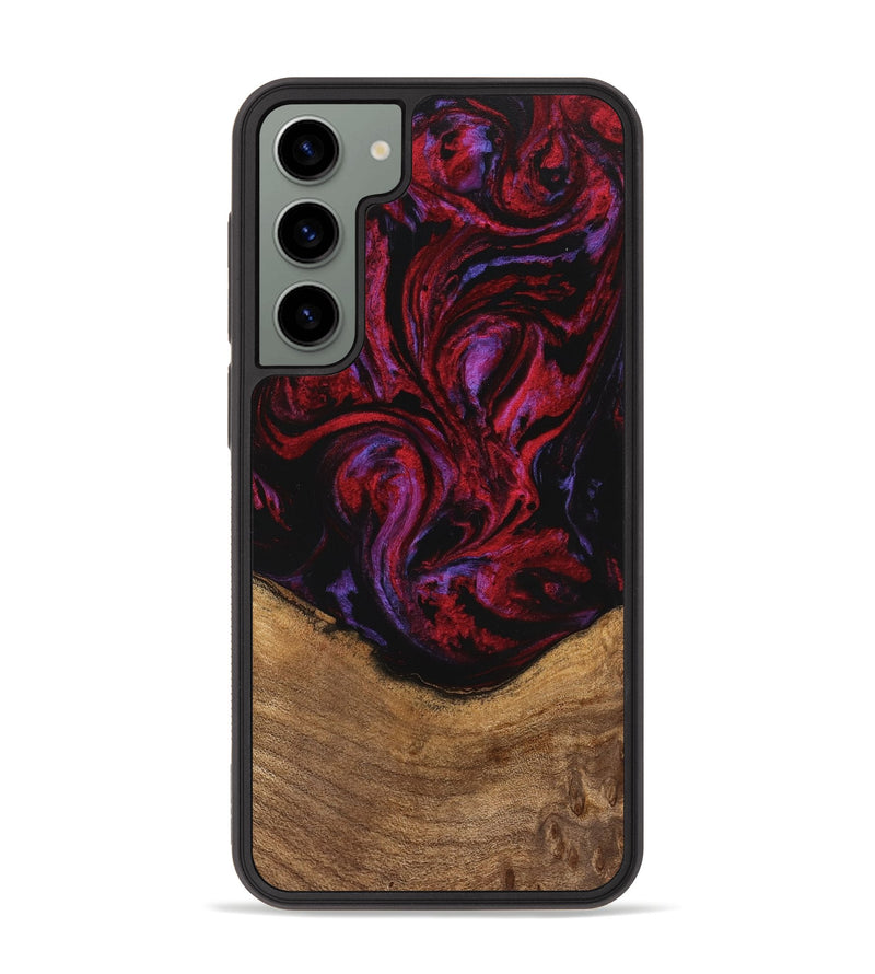 Galaxy S23 Plus Wood Phone Case - Kaeli (Red, 746372)