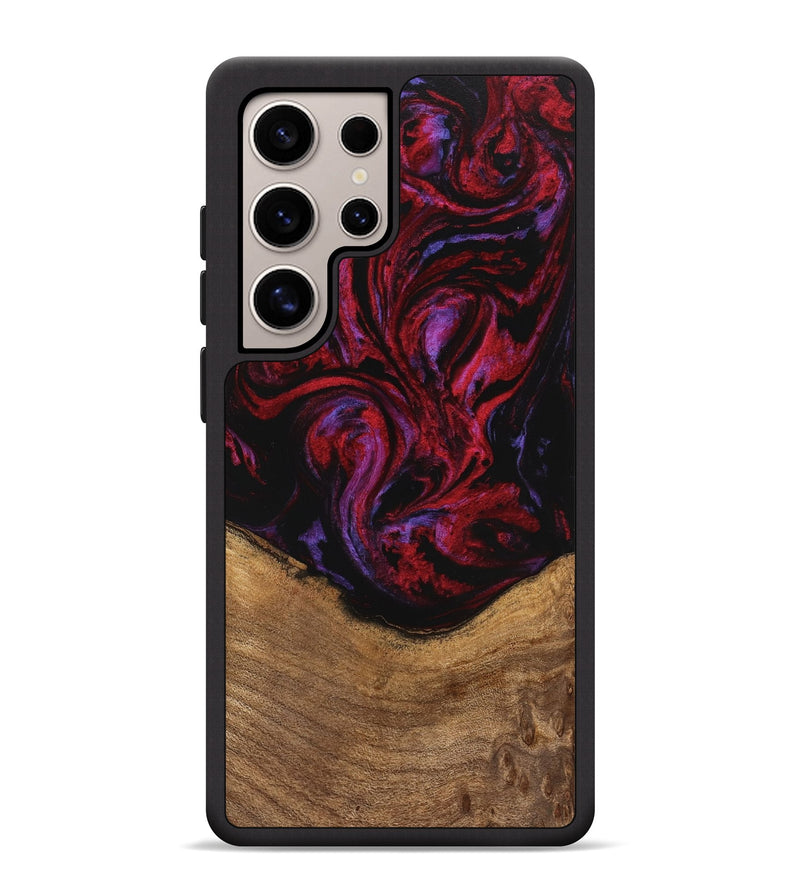 Galaxy S25 Ultra Wood Phone Case - Kaeli (Red, 746372)