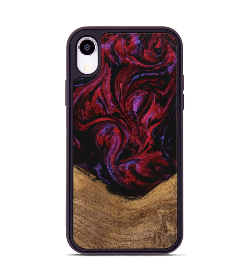 iPhone Xr Wood Phone Case - Kaeli (Red, 746372)