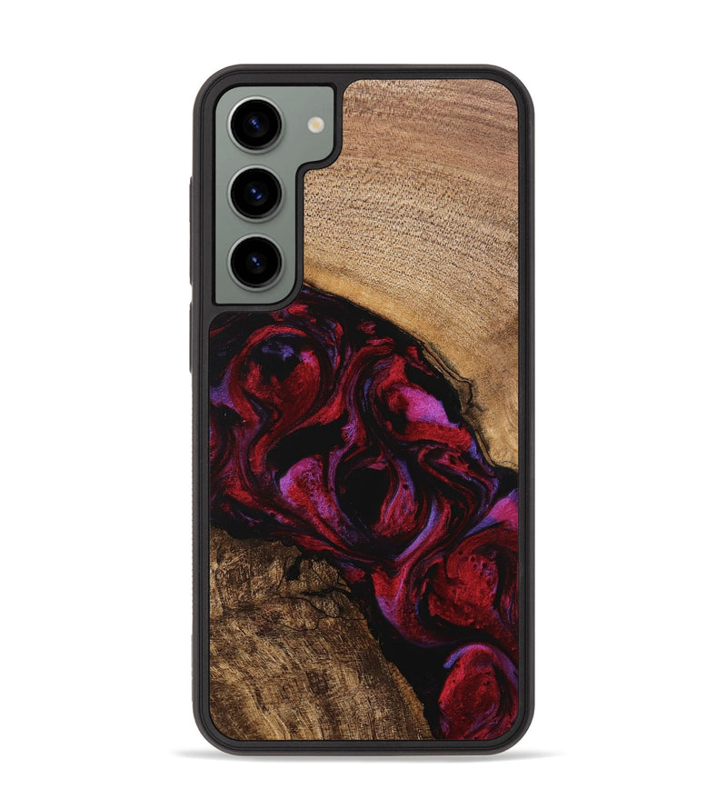 Galaxy S23 Plus Wood Phone Case - Kolson (Red, 746374)