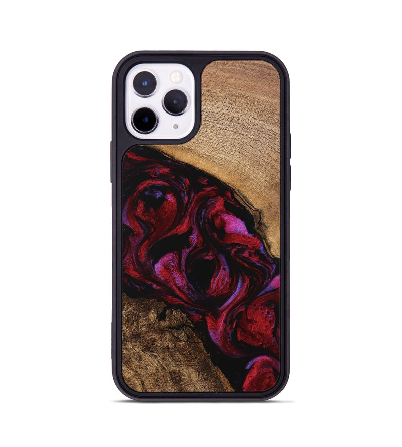 iPhone 11 Pro Wood Phone Case - Kolson (Red, 746374)