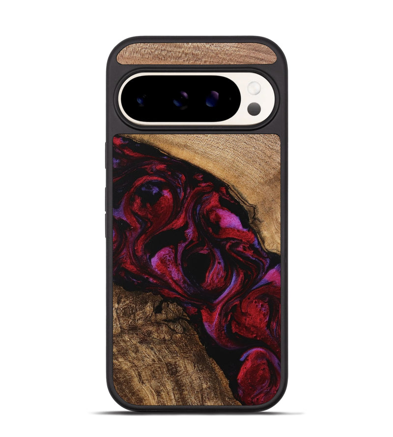 Pixel 9 Pro Wood Phone Case - Kolson (Red, 746374)