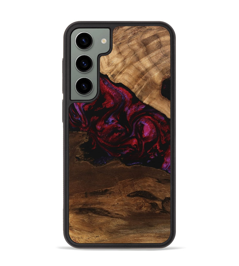 Galaxy S23 Plus Wood Phone Case - Dominik (Red, 746376)