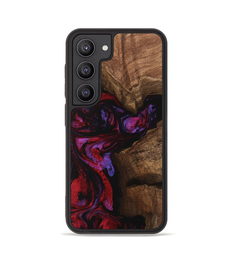 Galaxy S23 Wood Phone Case - Carina (Red, 746377)