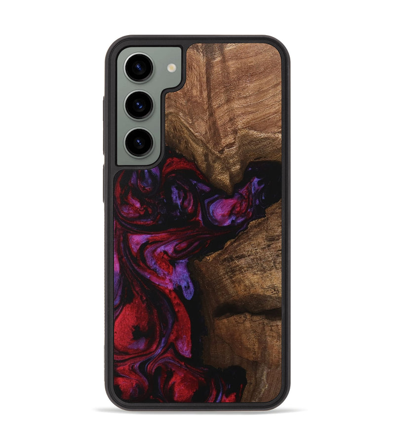 Galaxy S23 Plus Wood Phone Case - Carina (Red, 746377)