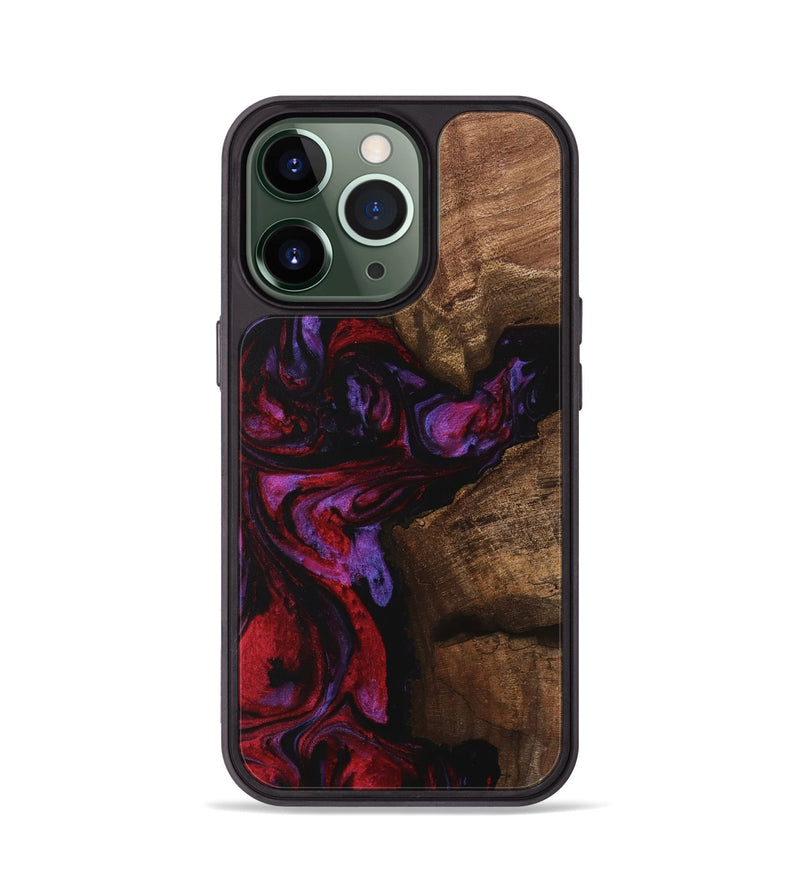 iPhone 13 Pro Wood Phone Case - Carina (Red, 746377)