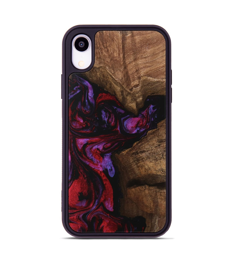 iPhone Xr Wood Phone Case - Carina (Red, 746377)