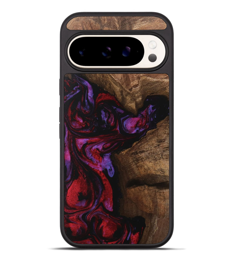 Pixel 9 Pro XL Wood Phone Case - Carina (Red, 746377)