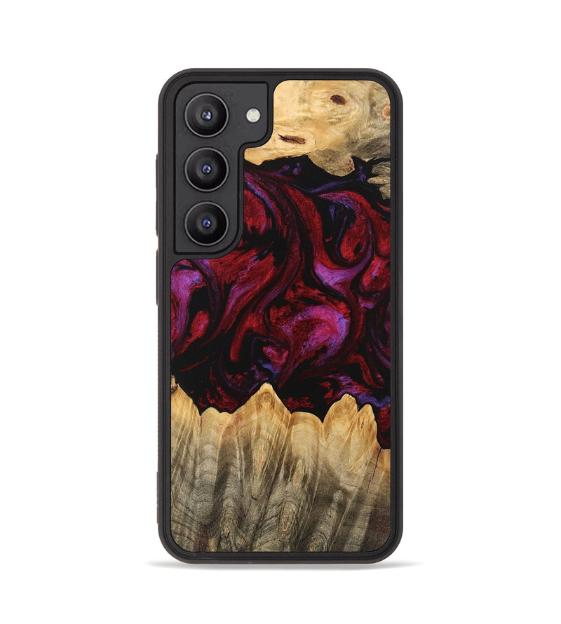 Galaxy S23 Wood Phone Case - Eldon (Red, 746382)