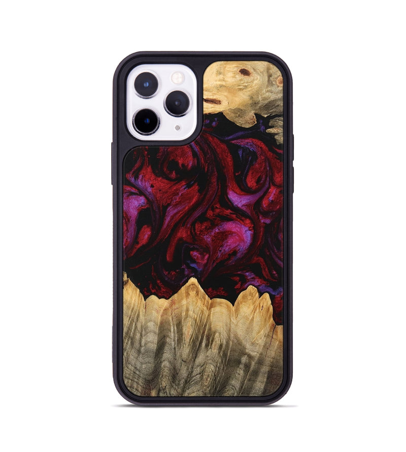 iPhone 11 Pro Wood Phone Case - Eldon (Red, 746382)