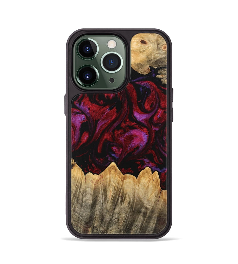 iPhone 13 Pro Wood Phone Case - Eldon (Red, 746382)