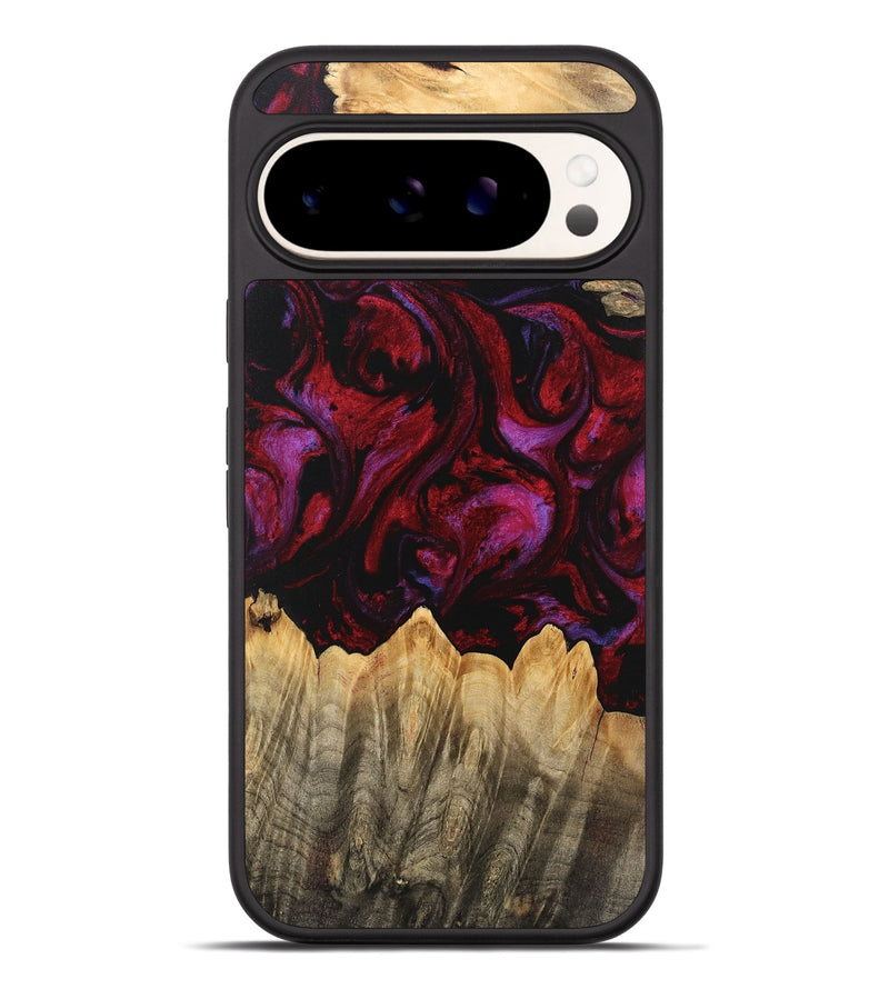 Pixel 9 Pro XL Wood Phone Case - Eldon (Red, 746382)