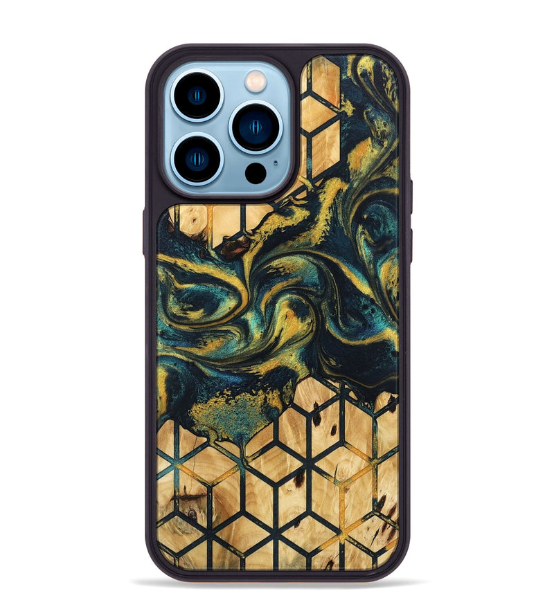 iPhone 14 Pro Max Wood Phone Case - Lawson (Pattern, 746386)