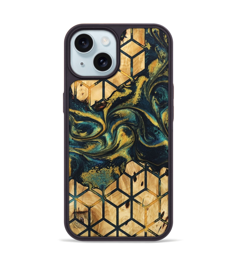 iPhone 15 Wood Phone Case - Lawson (Pattern, 746386)