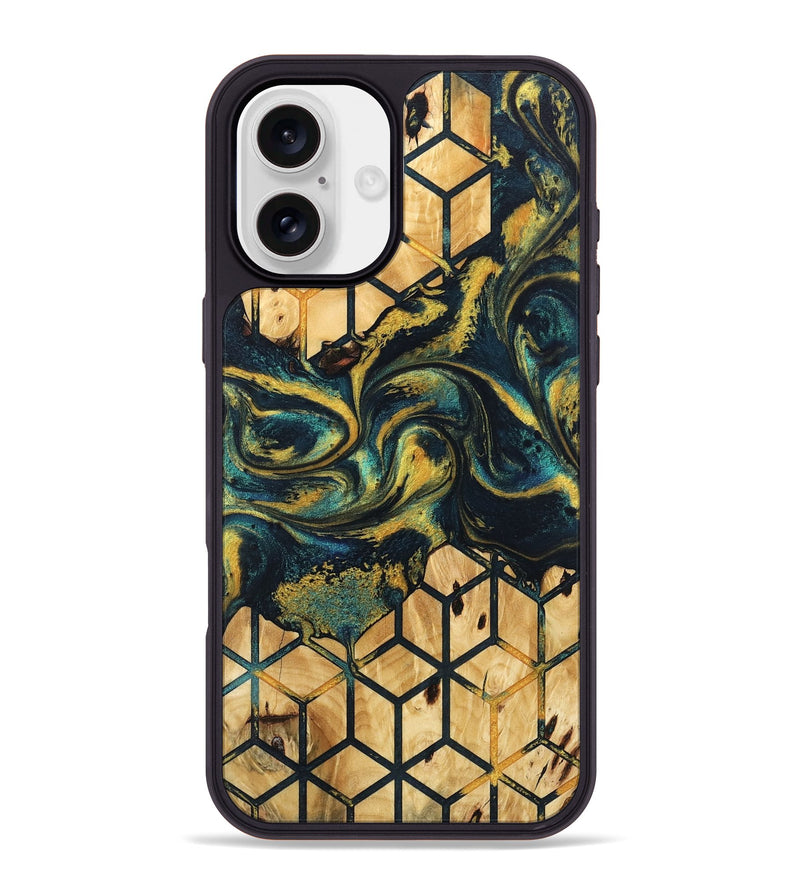 iPhone 16 Plus Wood Phone Case - Lawson (Pattern, 746386)