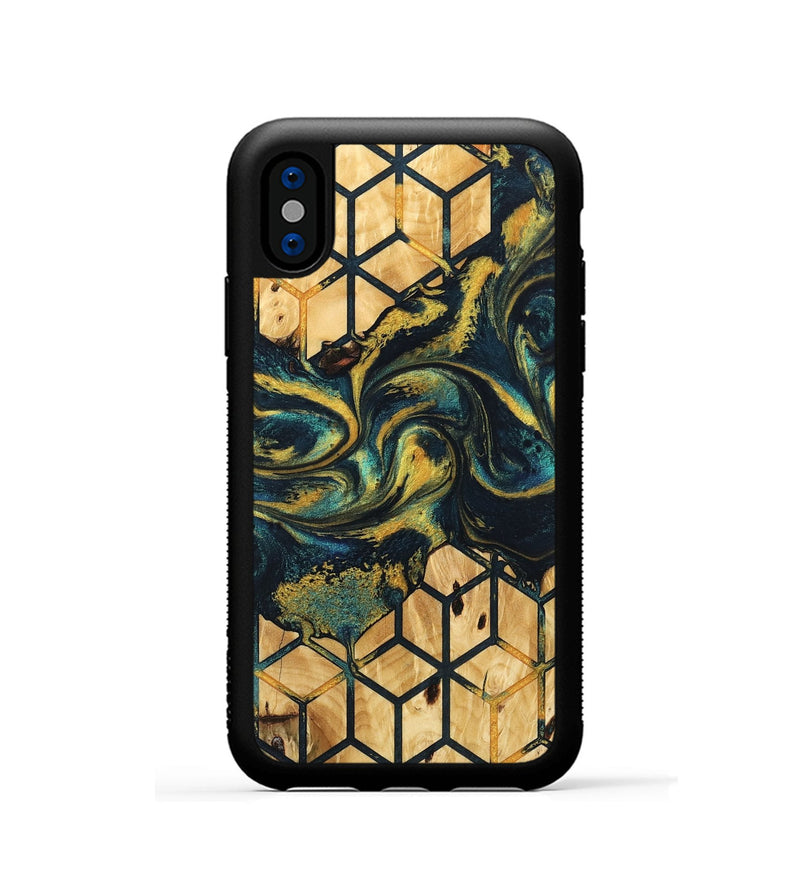 iPhone Xs Wood Phone Case - Lawson (Pattern, 746386)