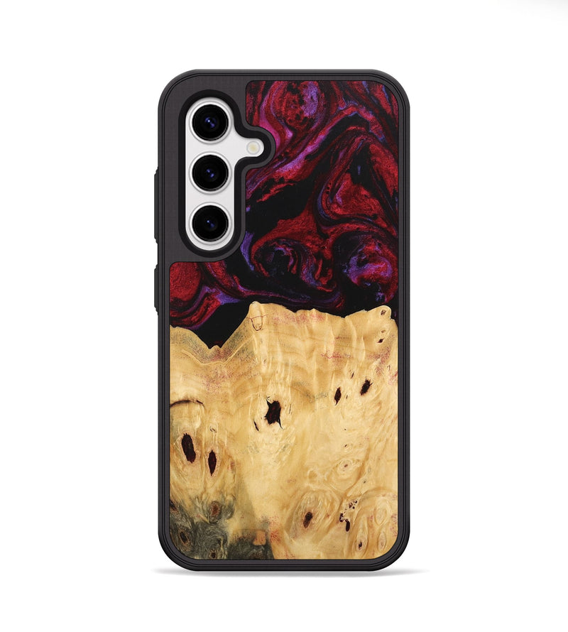 Galaxy S25 Wood Phone Case - Marylyn (Red, 746390)