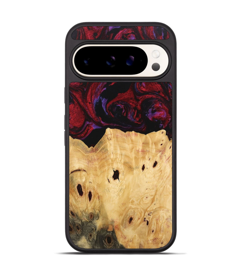 Pixel 9 Pro Wood Phone Case - Marylyn (Red, 746390)