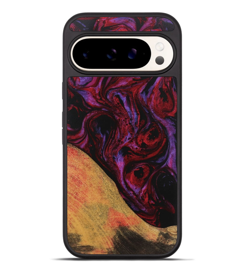 Pixel 9 Pro XL Wood Phone Case - Dona (Red, 746391)