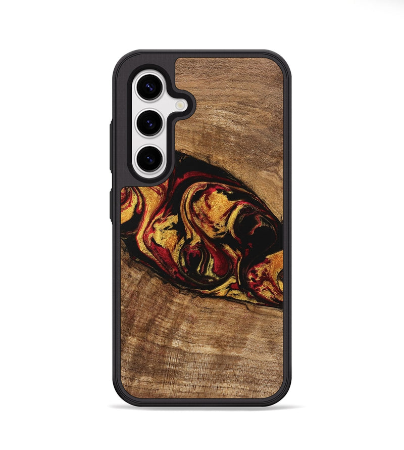 Galaxy S25 Wood Phone Case - Rhianna (Red, 746393)