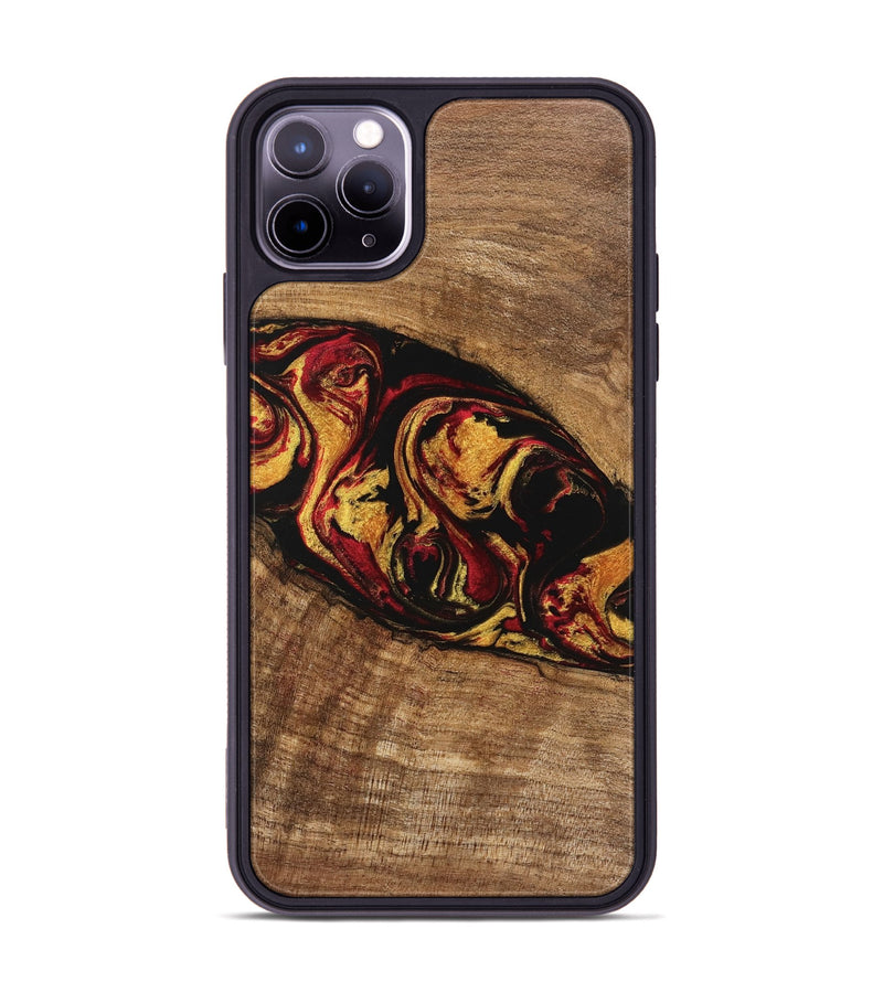 iPhone 11 Pro Max Wood Phone Case - Rhianna (Red, 746393)