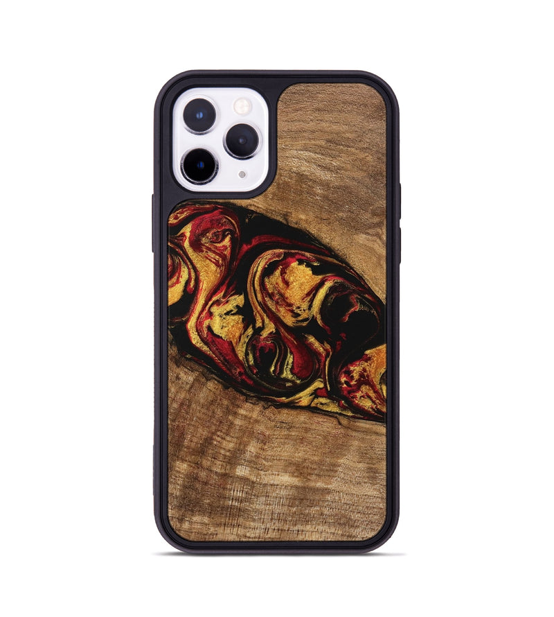 iPhone 11 Pro Wood Phone Case - Rhianna (Red, 746393)