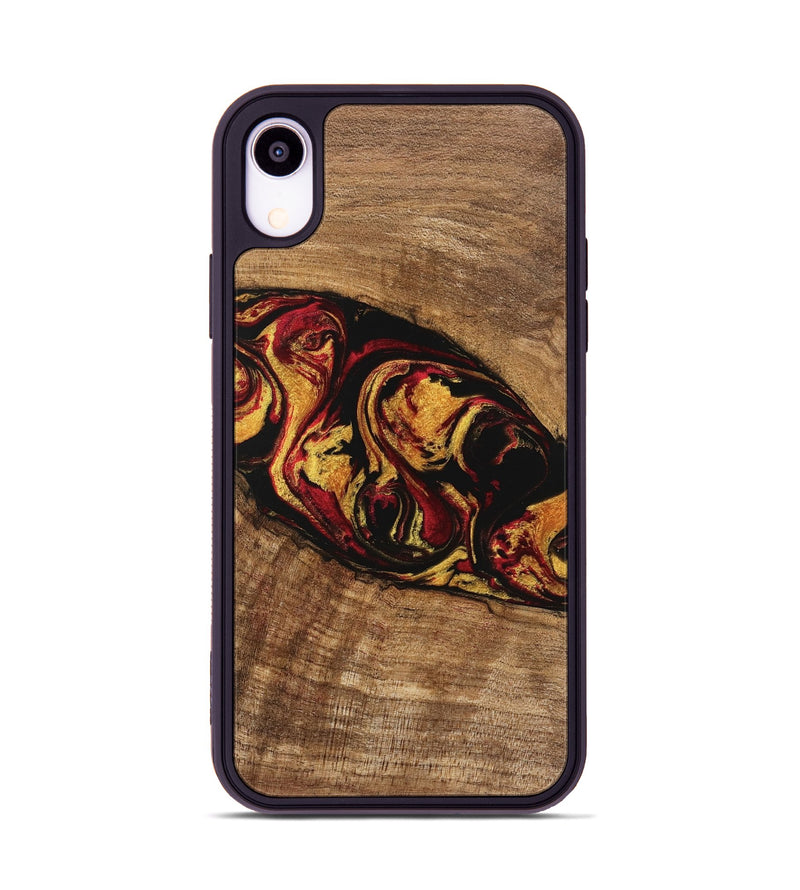 iPhone Xr Wood Phone Case - Rhianna (Red, 746393)