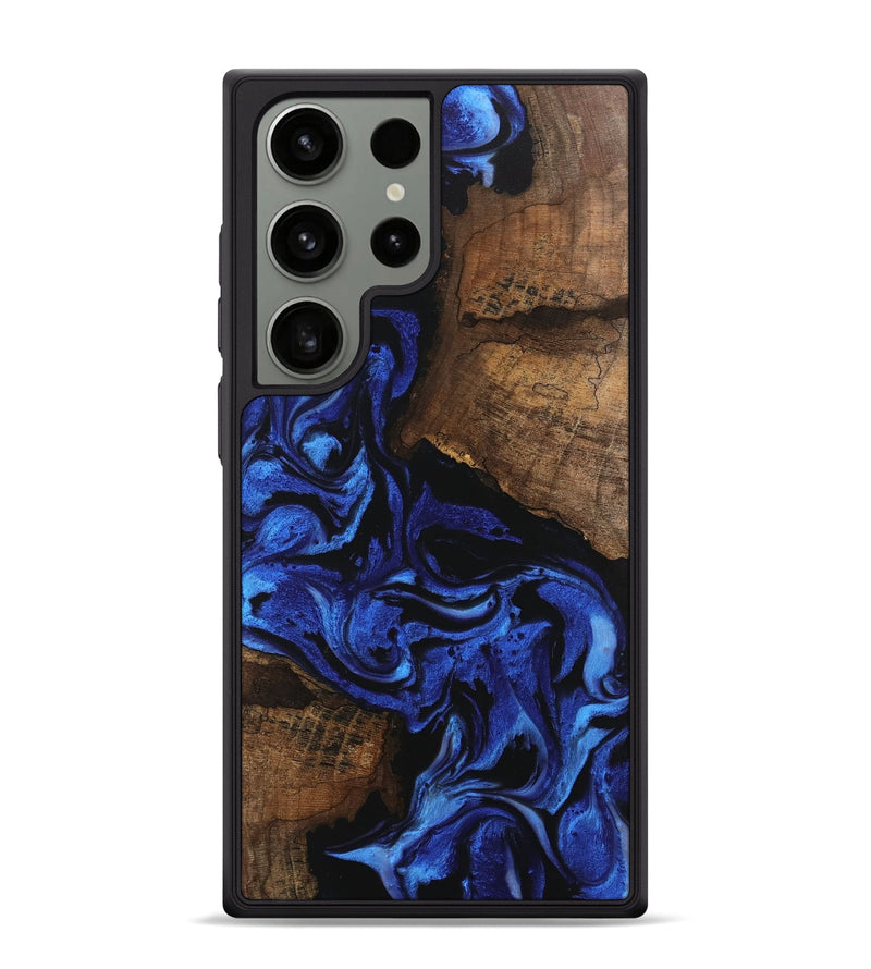 Galaxy S24 Ultra Wood Phone Case - Griffin (Blue, 746394)