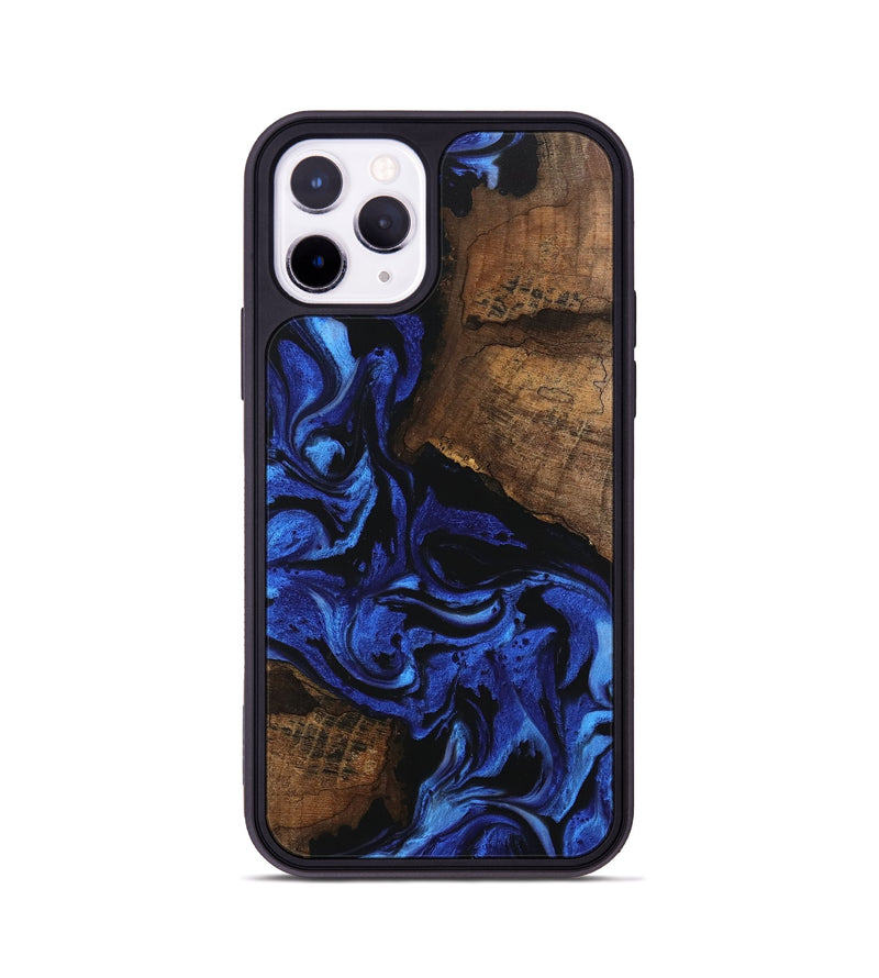 iPhone 11 Pro Wood Phone Case - Griffin (Blue, 746394)