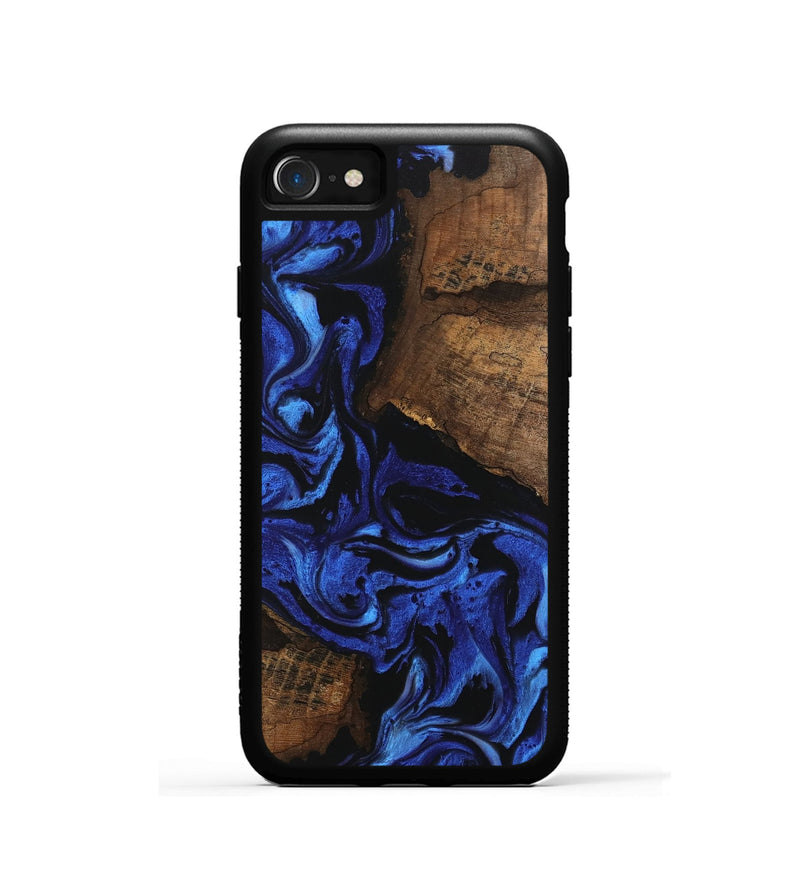 iPhone SE Wood Phone Case - Griffin (Blue, 746394)