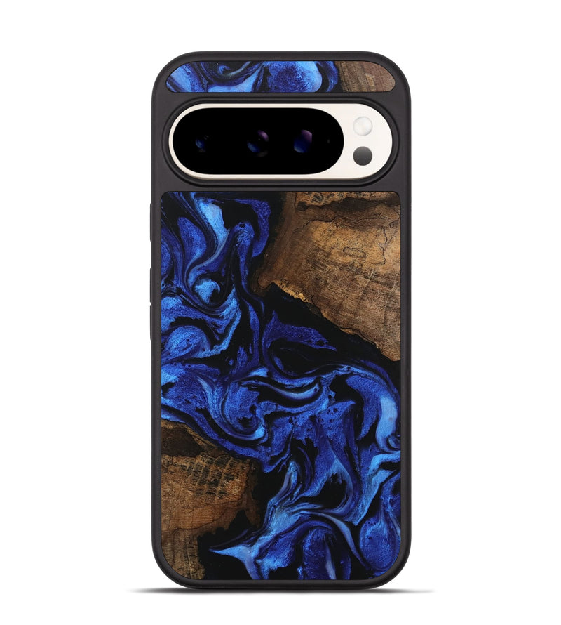 Pixel 9 Pro Wood Phone Case - Griffin (Blue, 746394)