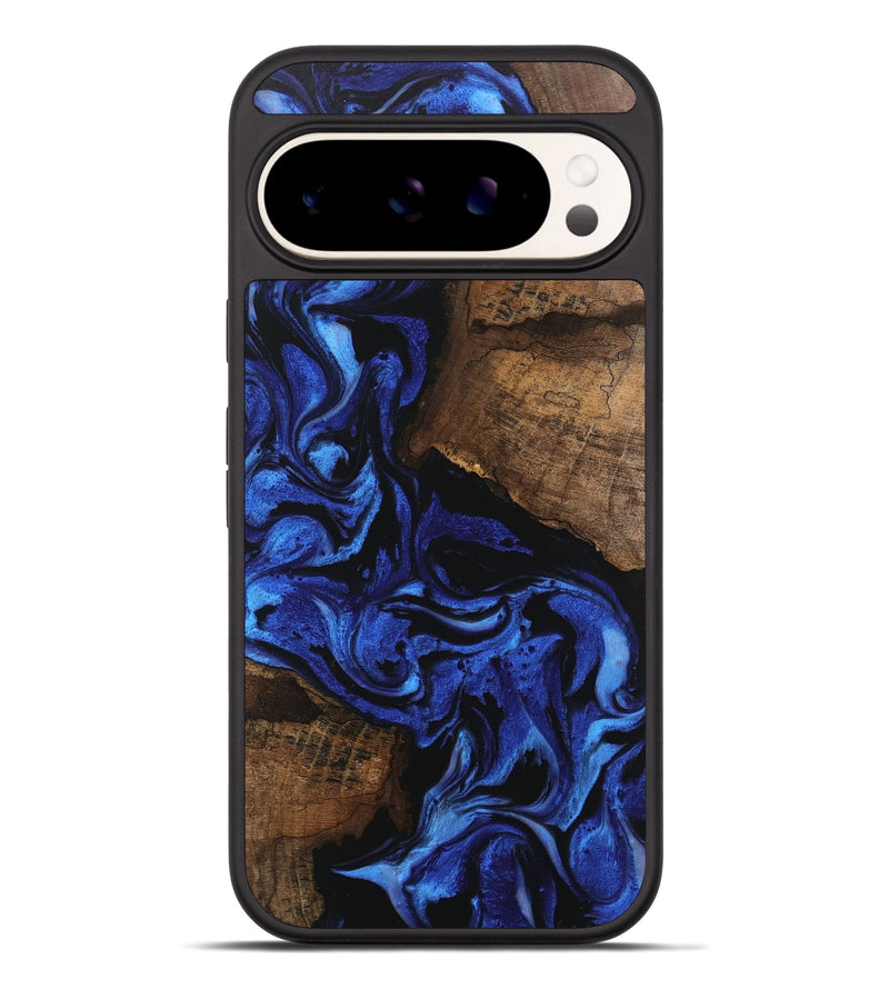 Pixel 9 Pro XL Wood Phone Case - Griffin (Blue, 746394)