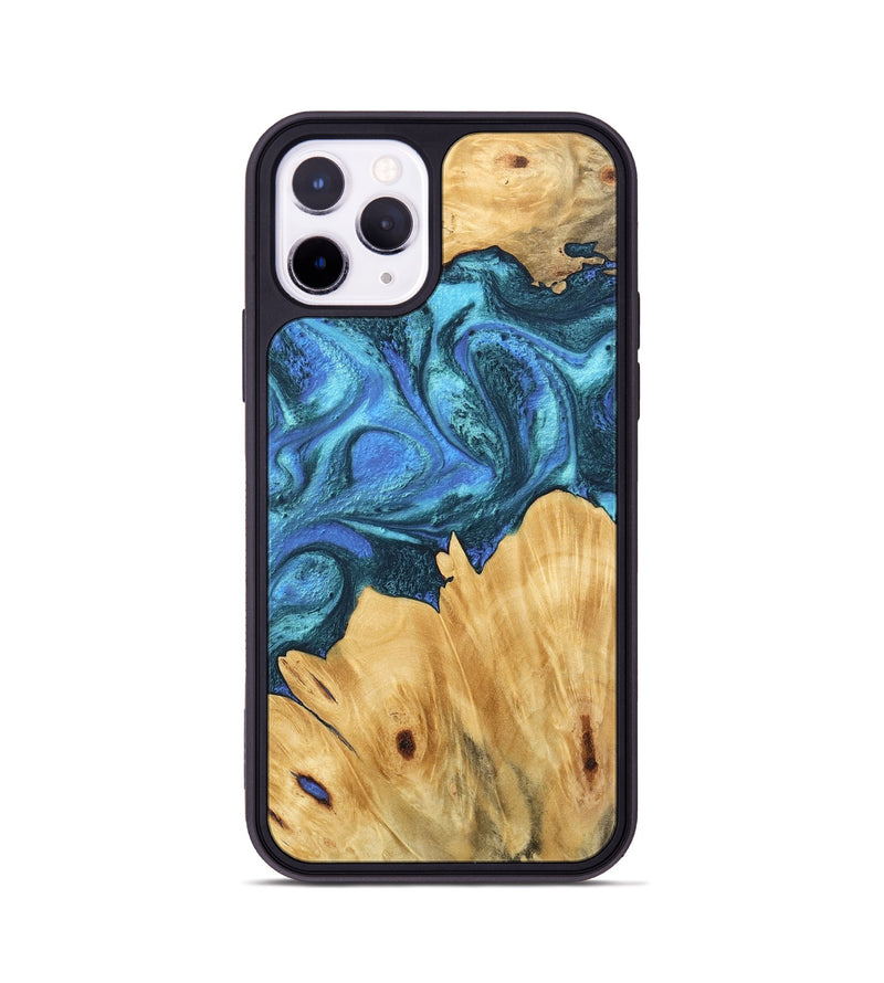 iPhone 11 Pro Wood Phone Case - Meyer (Blue, 746395)