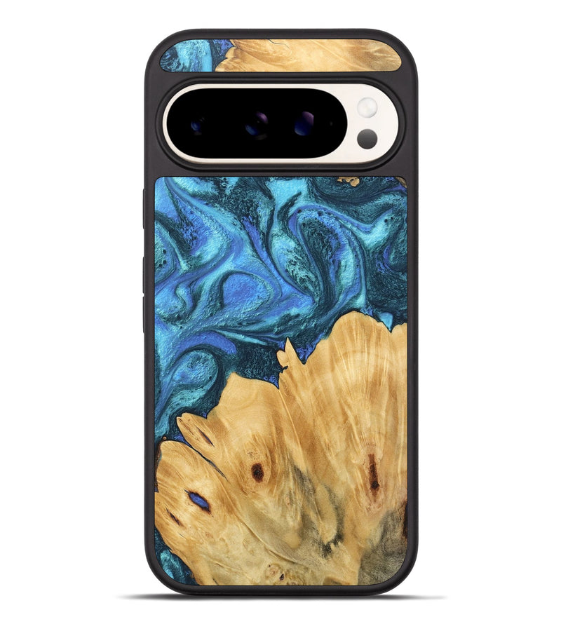 Pixel 9 Pro XL Wood Phone Case - Meyer (Blue, 746395)