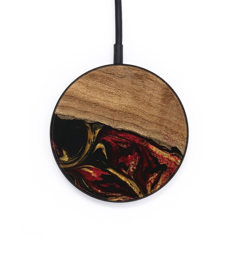 Circle Wood Wireless Charger - Genesis (Red, 746398)