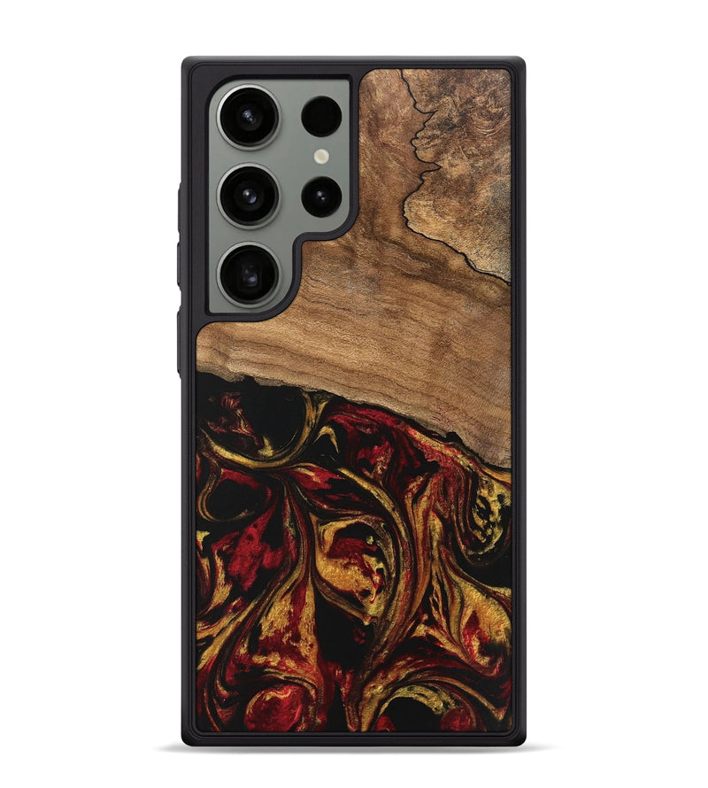 Galaxy S24 Ultra Wood Phone Case - Genesis (Red, 746398)