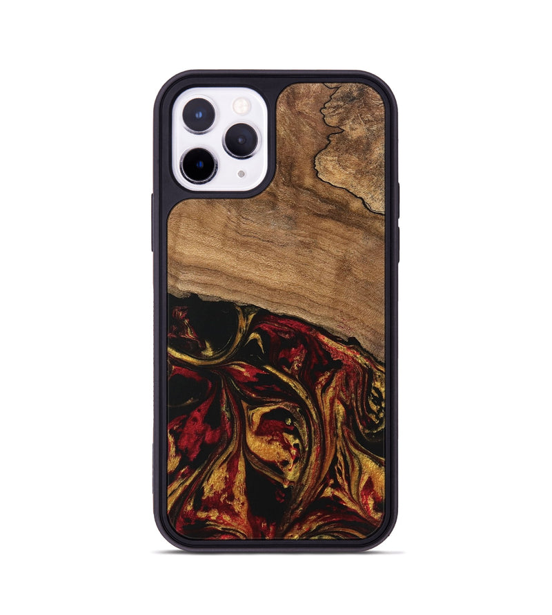 iPhone 11 Pro Wood Phone Case - Genesis (Red, 746398)