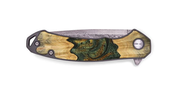 EDC Wood Pocket Knife - Jrue (Green, 746400)