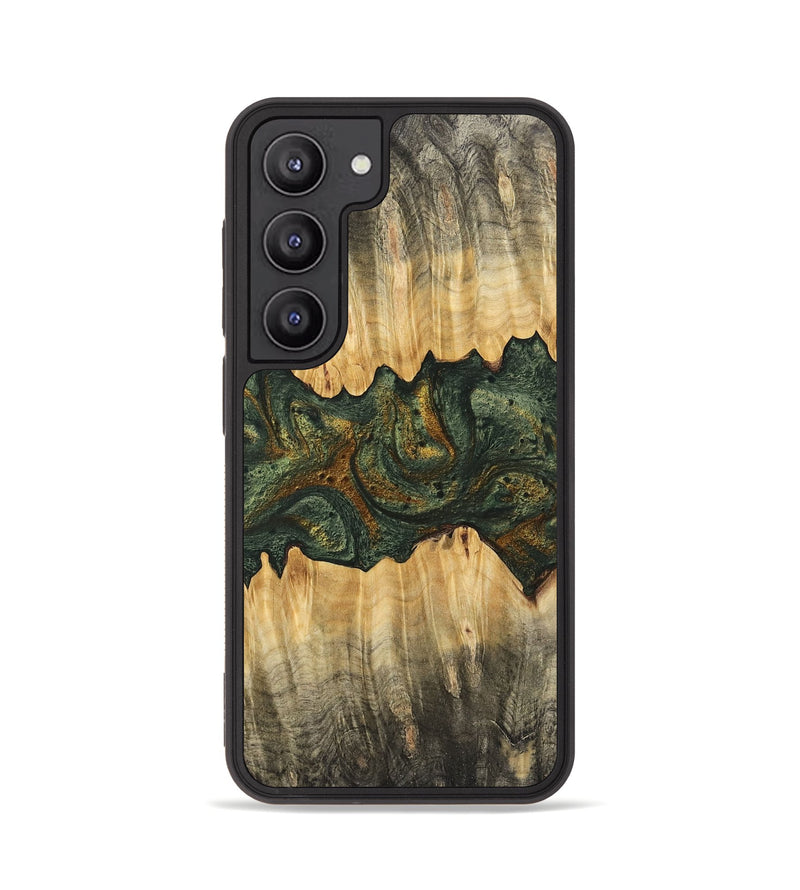 Galaxy S23 Wood Phone Case - Jrue (Green, 746400)