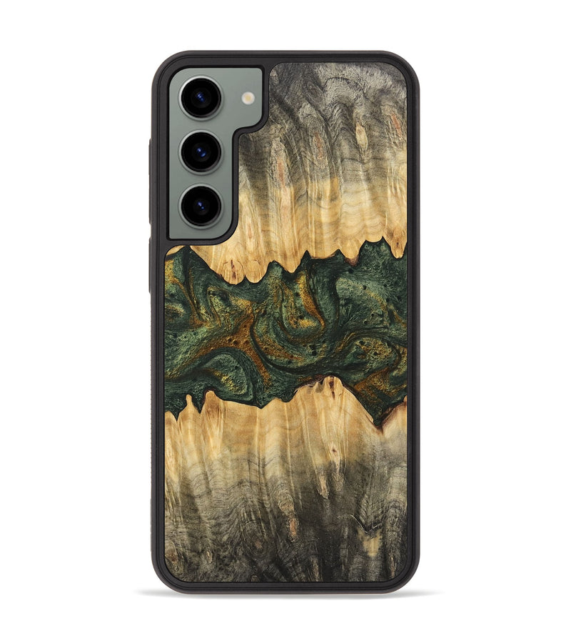 Galaxy S23 Plus Wood Phone Case - Jrue (Green, 746400)