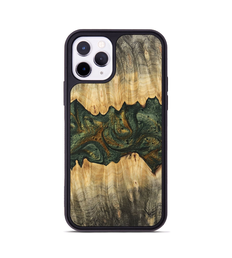 iPhone 11 Pro Wood Phone Case - Jrue (Green, 746400)