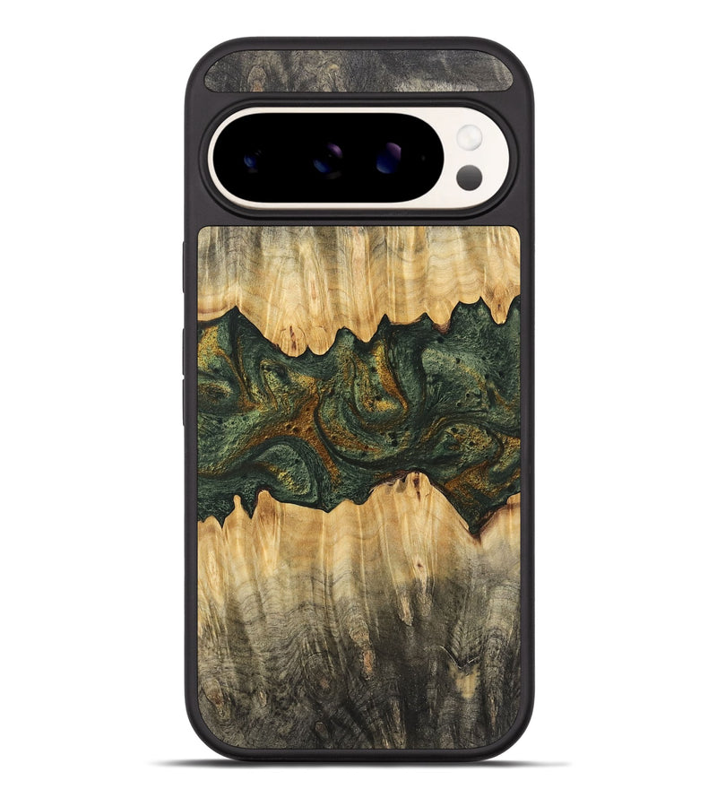 Pixel 9 Pro XL Wood Phone Case - Jrue (Green, 746400)