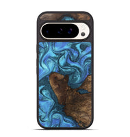 Pixel 9 Wood Phone Case - Brody (Blue, 746403)