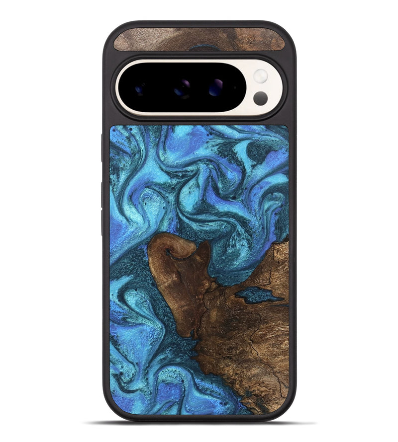 Pixel 9 Pro XL Wood Phone Case - Brody (Blue, 746403)