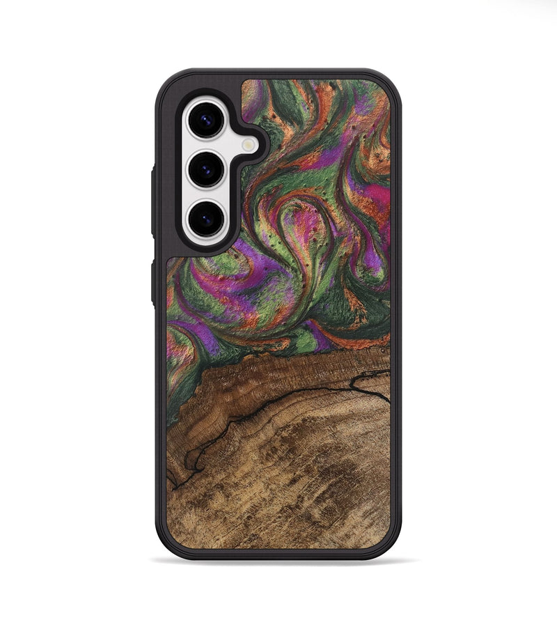 Galaxy S25 Wood Phone Case - Oaklyn (Green, 746404)