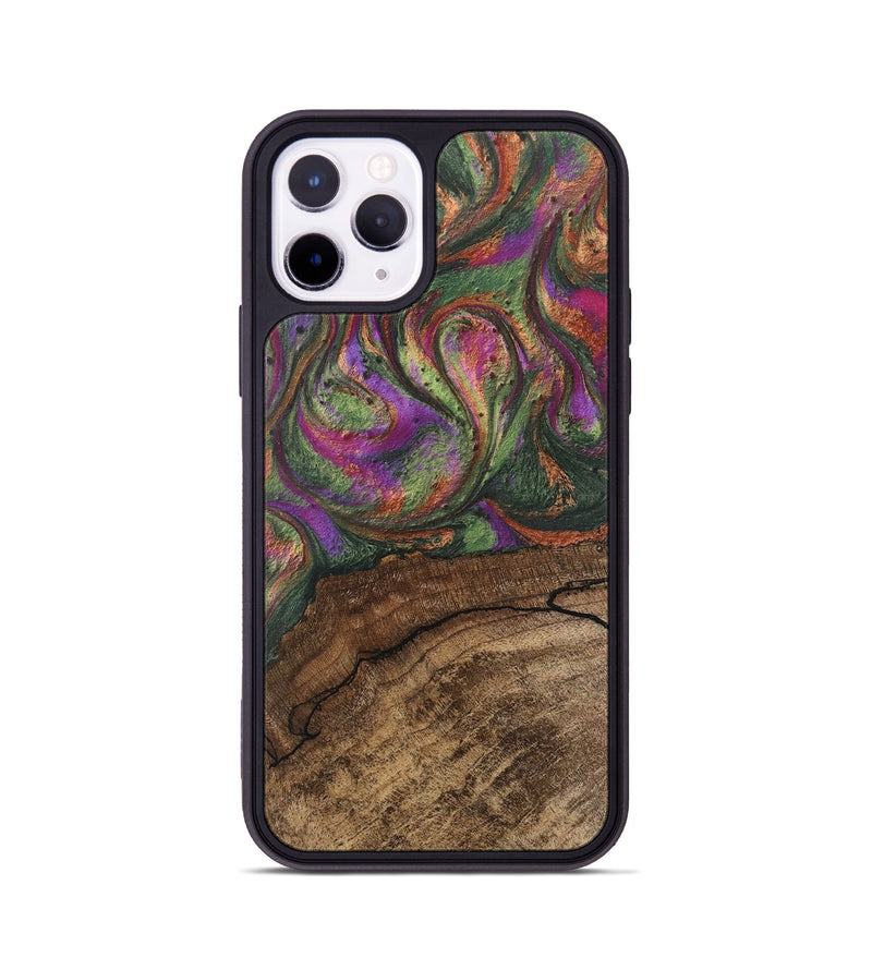 iPhone 11 Pro Wood Phone Case - Oaklyn (Green, 746404)