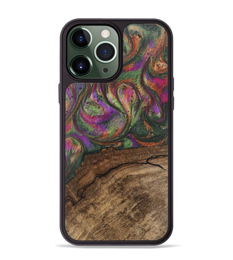 iPhone 13 Pro Max Wood Phone Case - Oaklyn (Green, 746404)