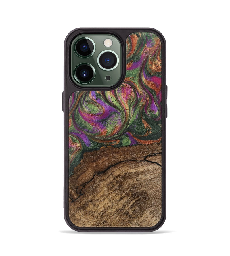 iPhone 13 Pro Wood Phone Case - Oaklyn (Green, 746404)