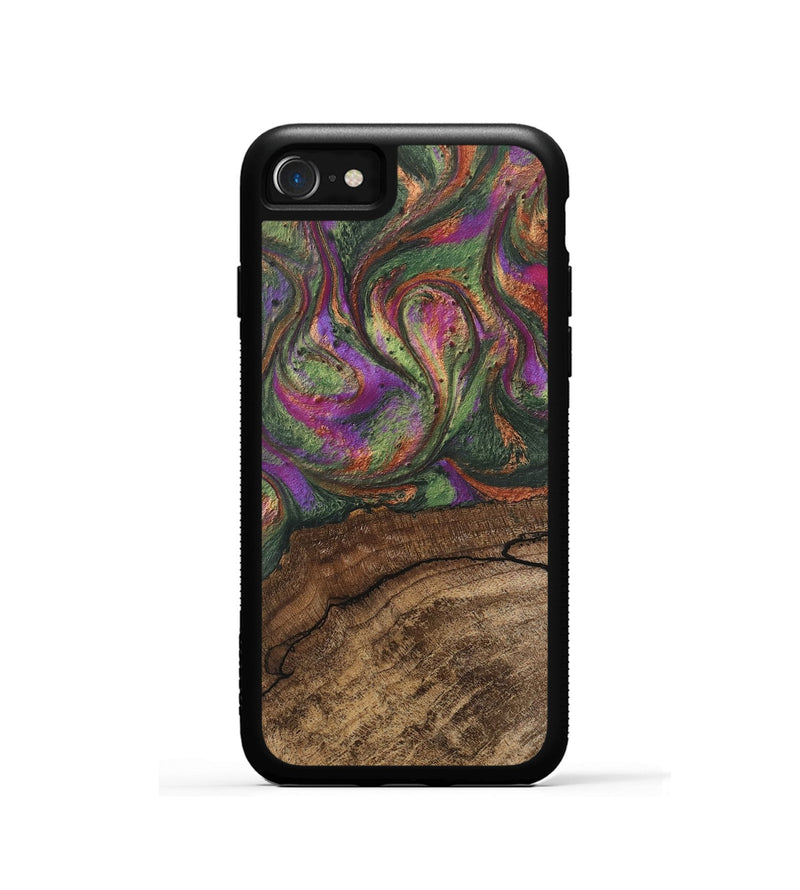 iPhone SE Wood Phone Case - Oaklyn (Green, 746404)